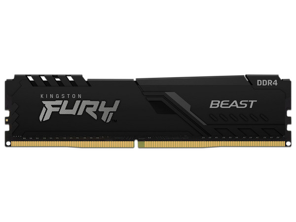 Memoria DIMM Kingston Fury Beast DDR4 PC4-25600 (3200MHz), CL16, 32GB.