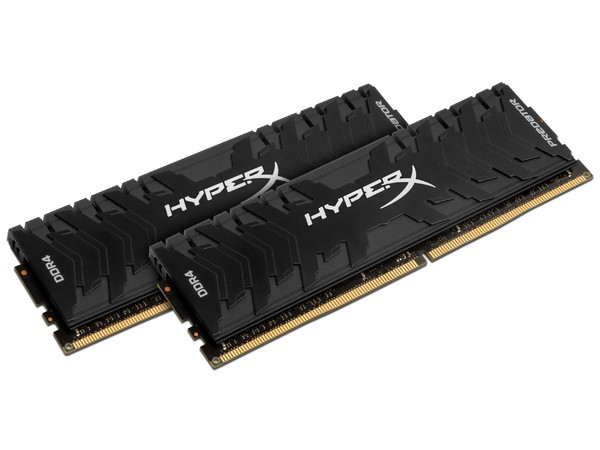 Memoria Kingston HyperX DDR4 (3,200Mhz) CL16, 16GB (2 x 8GB), Kit con dos piezas de 8GB.