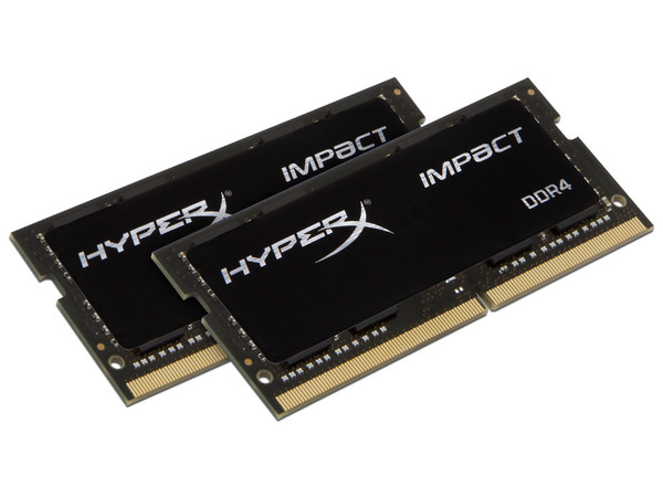 Kit de Memorias Kingston HyperX Fury Black HX432S20IBK2/64, DDR4, PC4-25600 (3200MHz), CL20, 64GB (2 x 32GB).