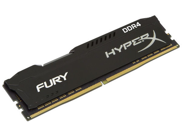Memoria Kingston HyperX Fury DDR4 (3400MHz), CL19, 16GB.