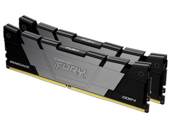 Kit de Memorias DIMM Kingston Fury Renegade Black RGB DDR4, PC4-25600