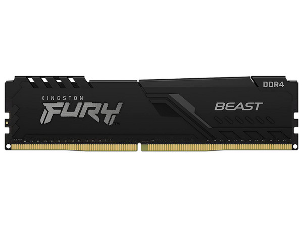 Memoria Kingston Fury Beast, DDR4 PC4-28800 (3600MHz), CL18, 32GB.