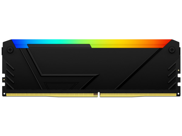 Memoria DIMM Kingston FURY Beast RGB DDR4, PC4-28800 (3600MHz), CL18, 32GB. Color Negro.