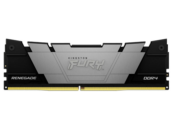 Memoria DIMM Kingston Fury Renegade Black, DDR4 PC4-28800 (3600MHz), CL18, 32GB.