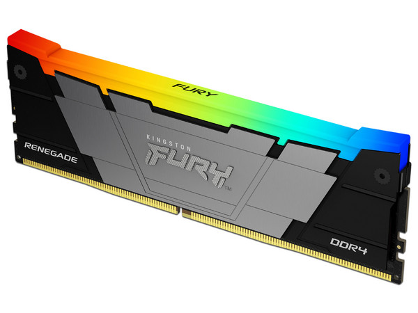 Memoria DIMM Kingston Fury Renegade RGB DDR4, PC4-28800 (3600MHz), CL18, 32GB.
