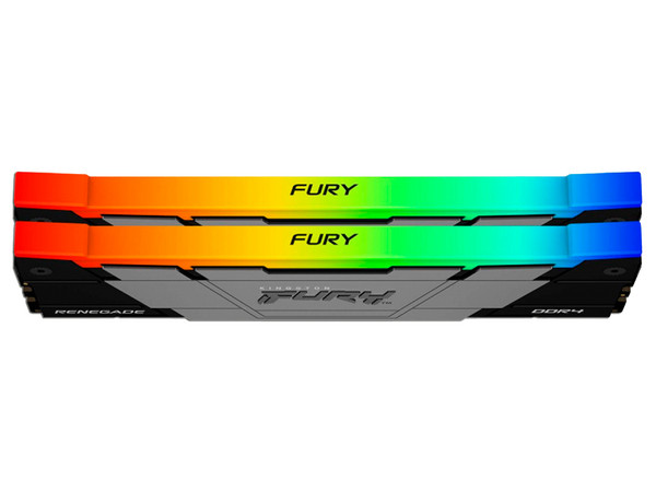 Kit de Memorias DIMM Kingston FURY Renegade RGB, DDR4 4266MHz, CL19, 16GB (2 x 8GB). Color Negro