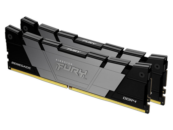 Kit de Memorias DIMM Kingston FURY Renegade, DDR4 4266MHz, CL19, 16GB (2 x 8GB). Color Negro
