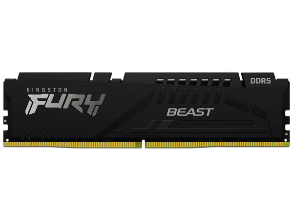 Memoria RAM DIMM Kingston Fury Beast Negro EXPO, 32 GB, DDR5, 5200 MT/s, CL36, Modelo KF552C36BBE-32.