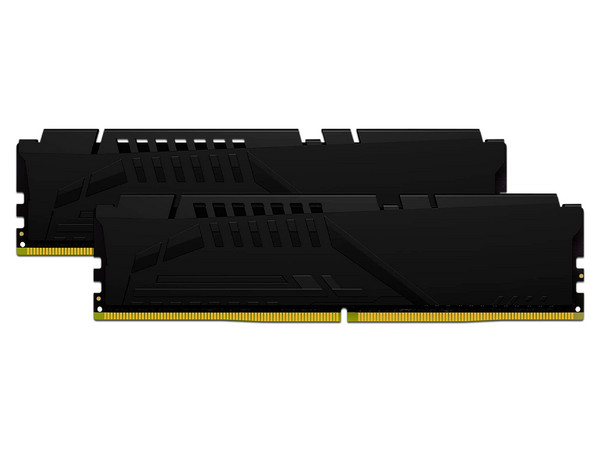 Kit de Memorias DIMM Kingston FURY Beast, DDR5 PC5-44800 (5600MHz), CL36, 16GB (2 x 8GB). Color Negro.