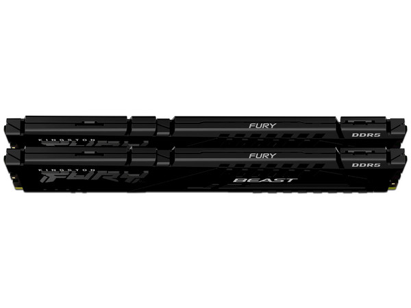 Kit de Memorias DIMM Kingston FURY Beast, DDR5 PC5-44800 (5600MHz), CL36, 64GB (2 x 32GB). Color Negro.