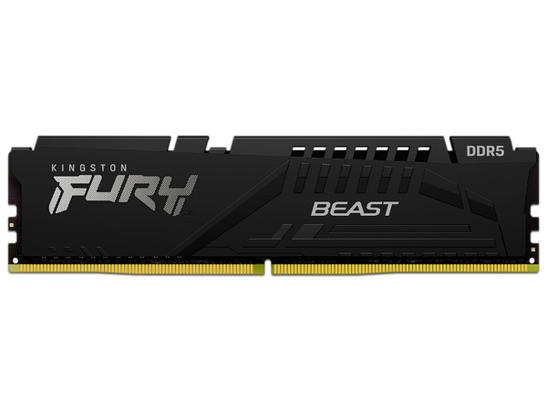 Memoria DIMM Kingston Fury Beast, DDR5 PC5-44800 (5600MHz), CL40, 8GB.