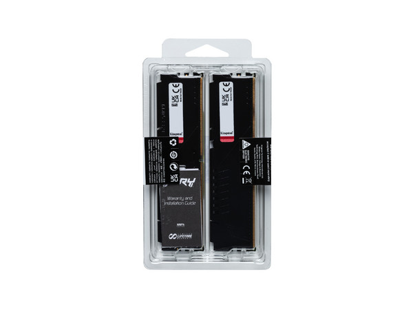 Kit Memoria RAM Kingston Fury Beast Black DDR5 5600MHz 16GB (2x8GB) CL40 XMP.