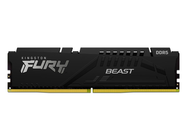 Memoria DIMM Kingston FURY Beast Black Expo, DDR5 PC5-48000 (6000MHz), CL36, 32GB.