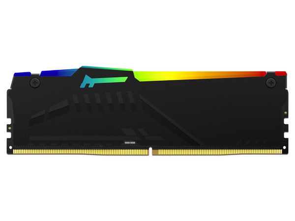 Memoria RAM DIMM Kingston Fury Beast, RGB, DDR5 PC5-48000 (6000Mhz) de 16GB, CL36.