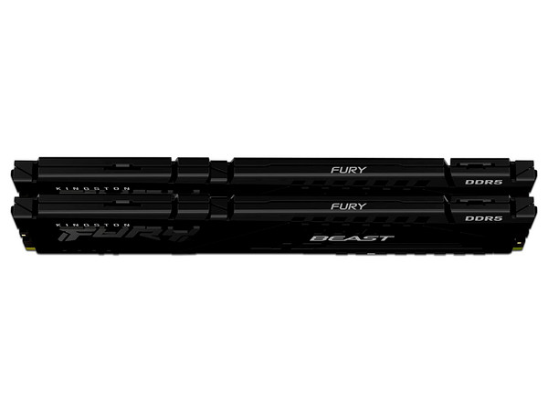 Memoria DIMM Kingston FURY Beast Black, DDR5 PC5-48000 (6000MHz), CL36, 32GB (2x16GB).
