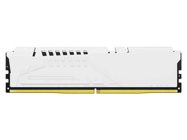 Memoria DIMM Kingston Fury Beast, DDR5 PC5-48000 (6000MHz), CL36, 16GB. Color Blanco.