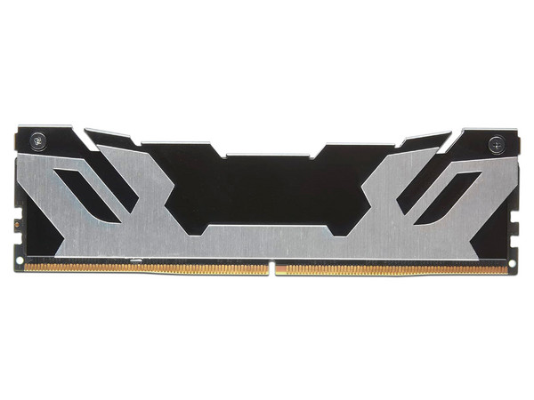 Memoria DIMM Kingston Fury Renegade, DDR5 PC5-57600 (7200 MHz), CL38, 24GB. Color Negro/Plateado.