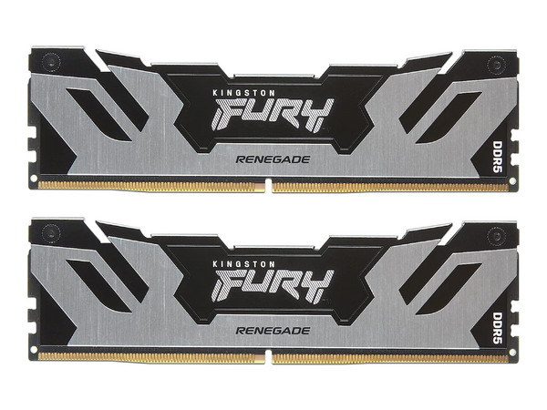Kit de Memorias DIMM Kingston Fury Renegade DDR5 PC4-57600 (7200 MHz), CL38, 32GB (2 x 16GB).