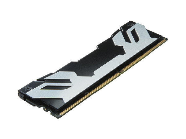Memoria RAM Kingston DDR5 UDIMM 24GB, CL38, 8000MT/s, Fury Renegade, Modelo KF580C38RS-24, Color Silver.