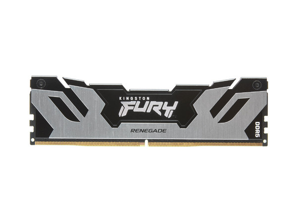 Memoria RAM Kingston DDR5 UDIMM 24GB, CL38, 8000MT/s, Fury Renegade, Modelo KF580C38RS-24, Color Silver.