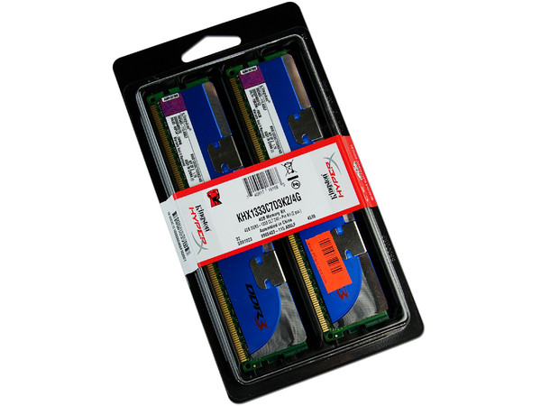 Memoria Kingston HyperX 4GB (2 x 2GB) DDR3 (1333MHz - PC3-10600), Kit con dos piezas de 2GB
