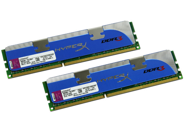 Memoria Kingston HyperX 4GB (2 x 2GB) DDR3 (1333MHz - PC3-10600), Kit con dos piezas de 2GB