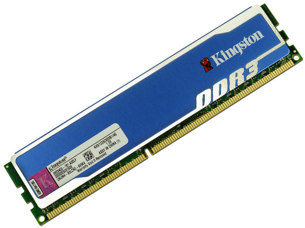 Memoria Kingston HyperX blu DDR3 PC3-10600 (1333 MHz) CL9, 4GB