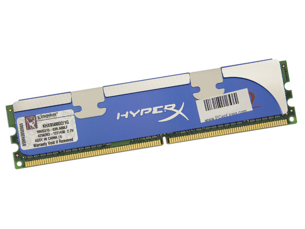 Memoria Kingston HyperX DDR2, PC2-8500 (1066Mhz), 1GB