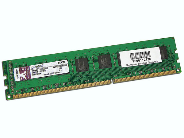 Memoria Kingston DDR3, PC3-10600 (1333MHz), 1GB