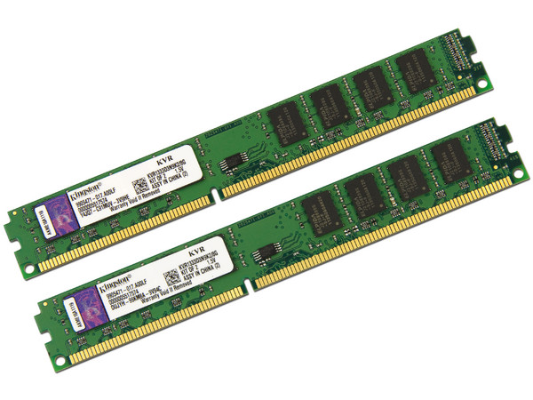 Memoria Kingston 8GB DDR3 (1333MHz - PC3-10600), Kit con dos piezas de 4GB