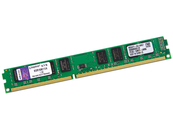 Memoria Kingston DDR3 PC3-12800 (1600 MHz) CL11, 4GB