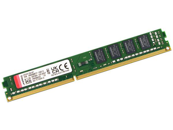 Memoria  DIMM  Kingston DDR3, PC3-12800 (1600 MHz), CL11, de 4GB.