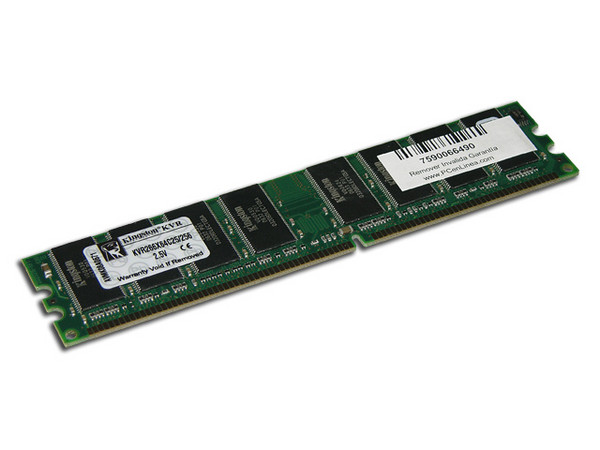 Memoria Kingston DDR DIMM PC2100 (266Mhz), 256MB