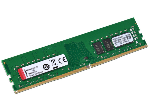Memoria DIMM Kingston 16 GB, DDR4, 2666MHz (PC4-21300), CL19.