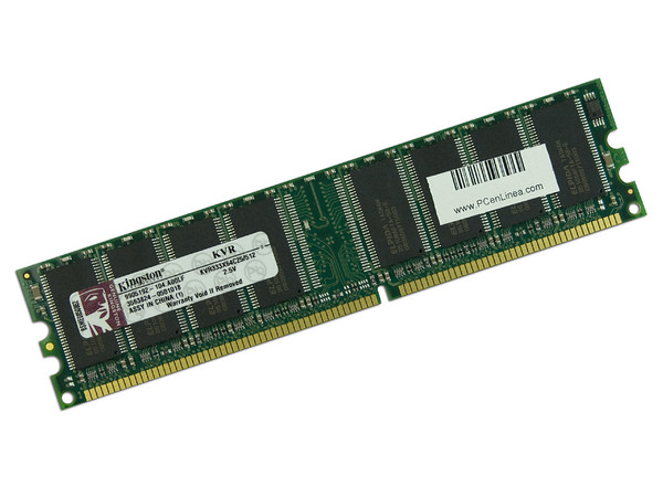 Memoria Kingston DDR DIMM PC2700 (333Mhz), 512MB