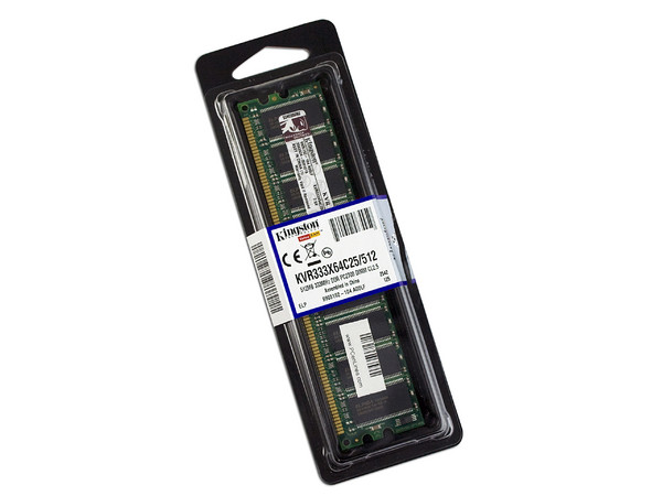 Memoria Kingston DDR DIMM PC2700 (333Mhz), 512MB