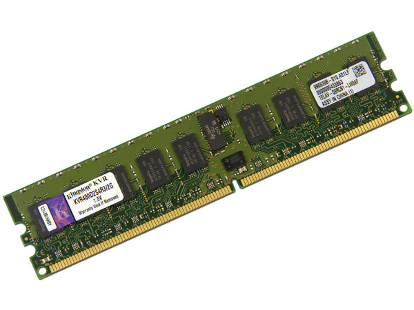 Memoria Kingston DDR2 DIMM (400MHz) PC2-3200, 2GB