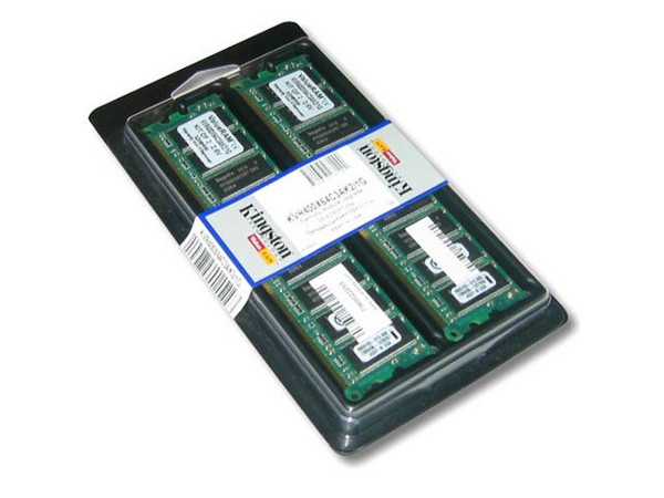 Kit de Memoria Kingston 1GB DDR-400 CL3. (2 Modulos de 512MB)