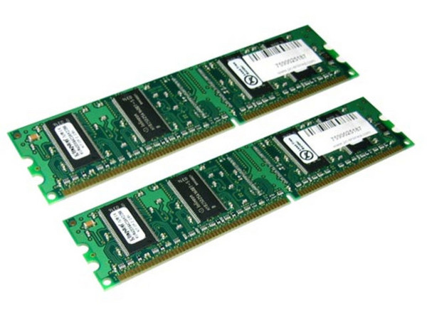 Kit de Memoria Kingston 256Mb DDR400  (2 Modulos de 128Mb)