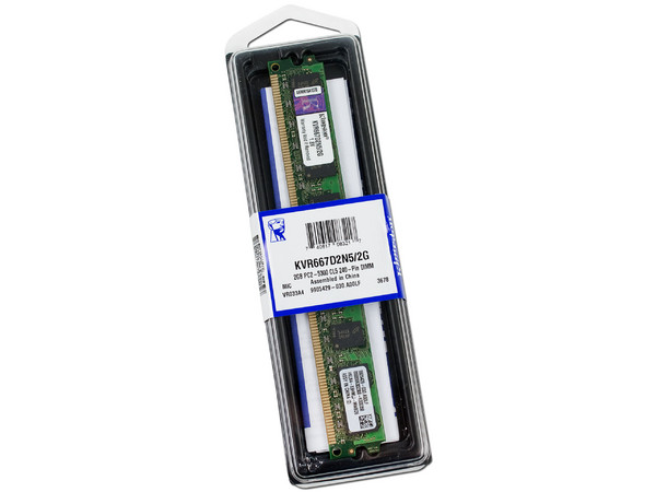 Memoria Kingston DDR2, PC2-5300 (667MHz), 2GB