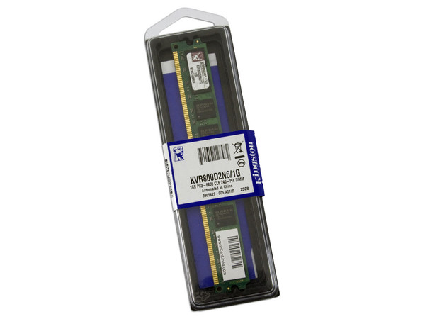Memoria Kingston DDR2, PC2-6400 (800MHz) CL6, 1GB