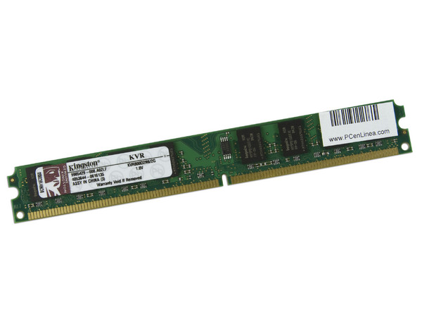 Memoria Kingston DDR2, PC2-6400 (800MHz),CL6, 2GB