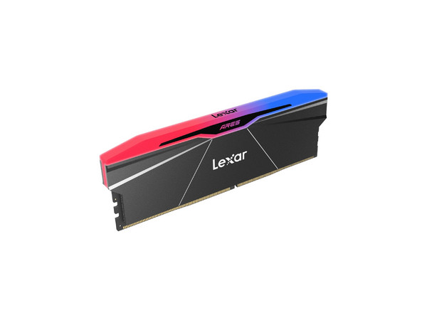 Memoria RAM Lexar ARES RGB 32GB (2x16GB), DDR5, 6000MHz, RGB, Color Negro.