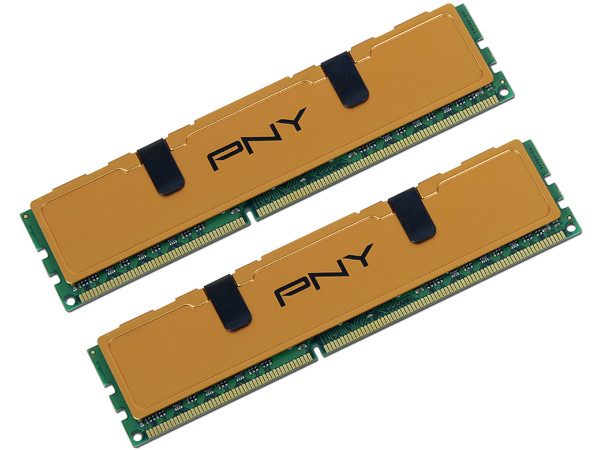 Memoria PNY Optima, 8GB DDR3 (1333MHz - PC3 10666), Kit con 2 piezas de 4GB