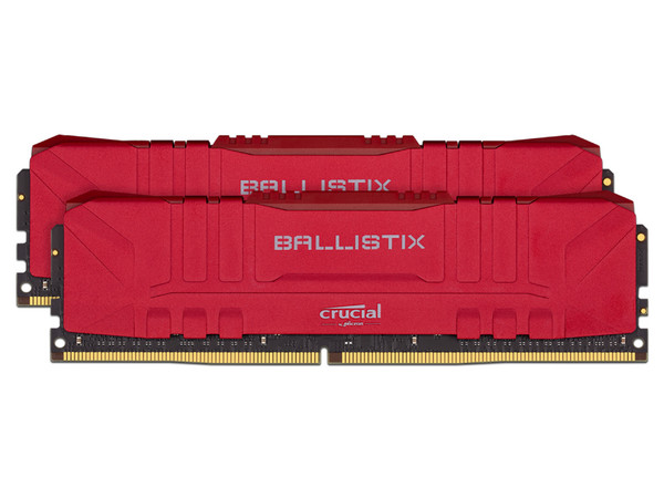 Memoria RAM Crucial Ballistix, 16 GB (2 x 8GB), DDR4, 3600MHz (PC4-28800), Non ECC, CL16.