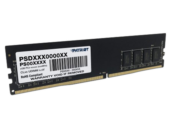 Memoria DIMM Patriot SIGNATURE Line DDR4, PC4-25600 (3200MHz), CL22, 8GB.