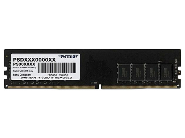 Memoria DIMM Patriot SIGNATURE Line DDR4, PC4-25600 (3200MHz), CL22, 8GB.