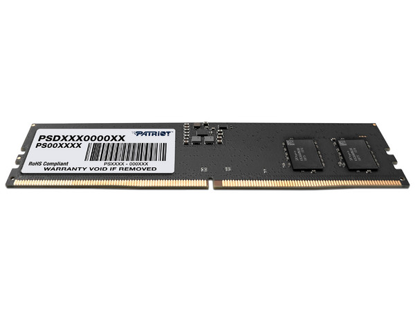Memoria DIMM Patriot Signature, DDR5 PC5-44800 (5600MHz), CL46, 16 GB.
