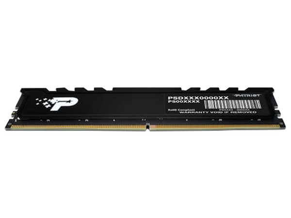 Memoria DIMM Patriot Signature, DDR5 PC5-44800 (5600MHz), CL46, 16GB.