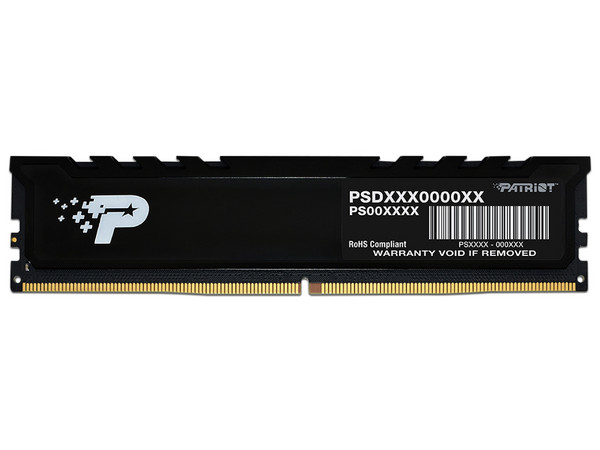 Memoria RAM DDR5 PATRIOT Signature Premium PSP58G560082H1 de 8GB, 5600MHz, CL46.